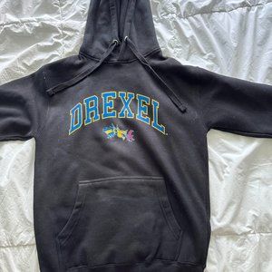 Black Drexel University Hoodie